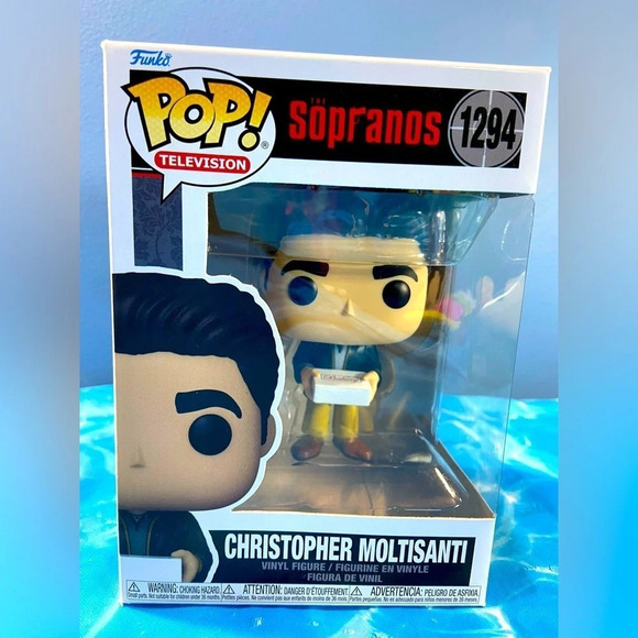 The Sopranos - Christopher Moltisanti w/ New Jersey Bakery Box -#1294 Funko Pop! - Picture 1 of 5